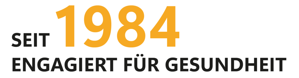 Seit 1984 engagiert für Gesundheit