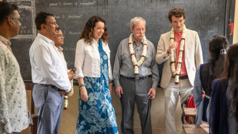 Besuch der Botschaftsdelegation in der Penthakata-Schule